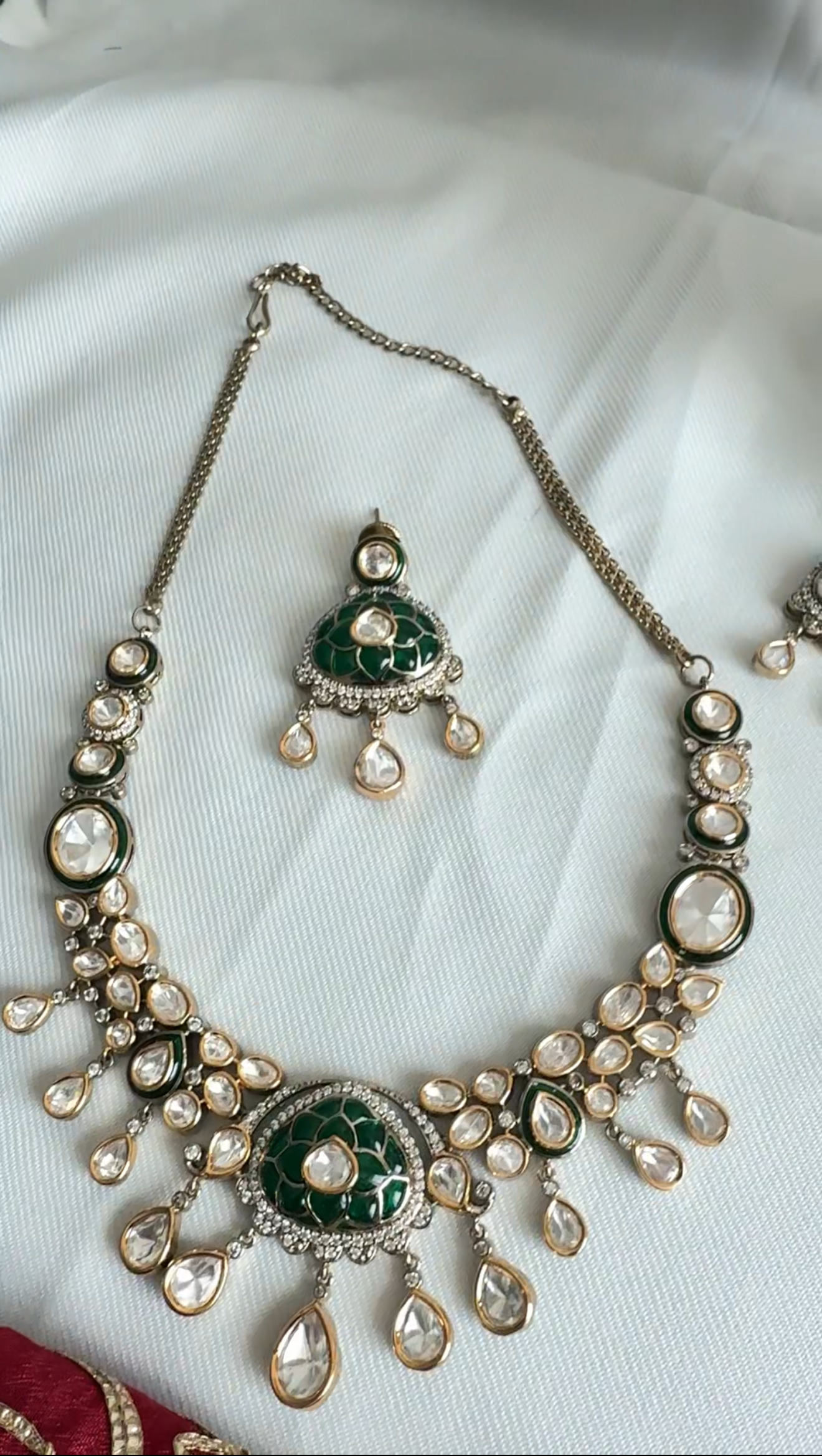 Kundan Necklace w/Earrings